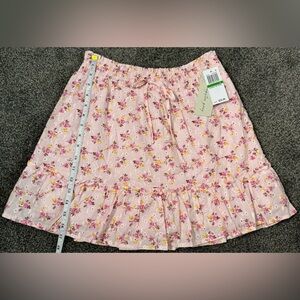 Kingston Grey~NWT~Juniors Floral-Print~Eyelet Pink~Size‎ Large~MSRP $32
C-12